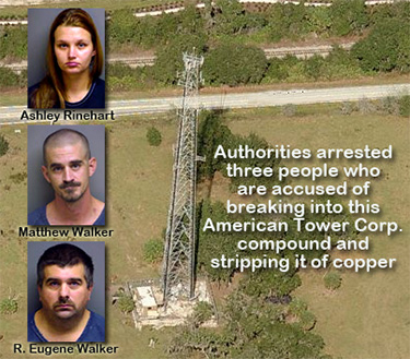 American Tower Copper Theft